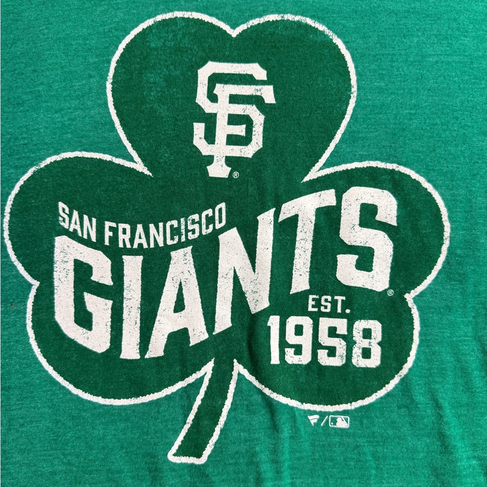 St. Patrick’s Day San Francisco Giants Celtic Shamrock Four Leaf Clover T-Shirt